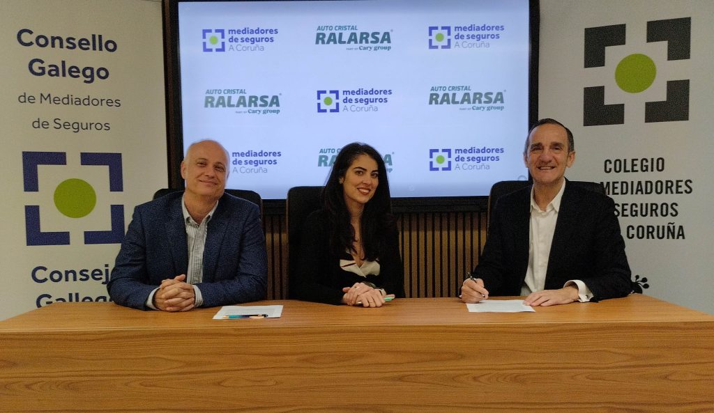 El Colegio de Mediadores de Seguros de A Coruña renueva su colaboración con Ralarsa