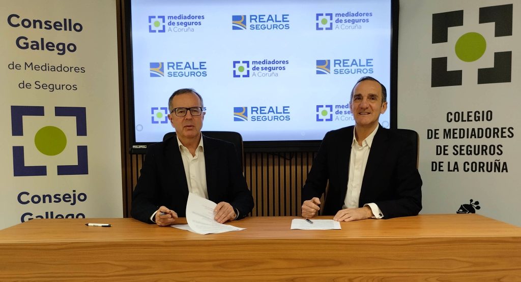 Reale Seguros y el Colegio de Mediadores de Seguros de A Coruña consolidan una de las colaboraciones más sólidas del sector en Galicia